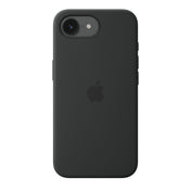 Coque en silicone avec MagSafe pour iPhone 17e - Noir