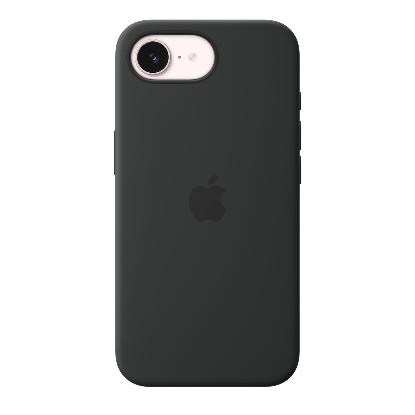 Coque en silicone avec MagSafe pour iPhone 17e - Noir