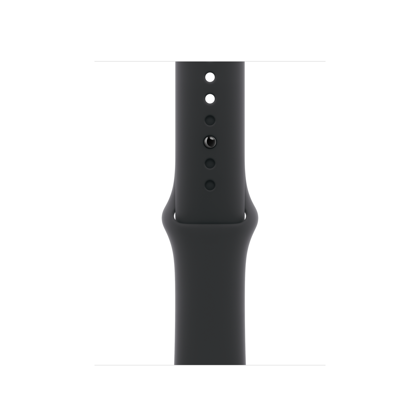 Bracelet Sport noir 42 mm - S/M