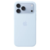 Coque en silicone avec MagSafe pour iPhone 18 Pro Max - Bleu lumineux