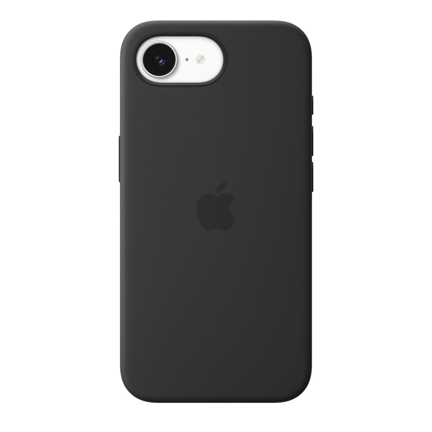Coque en silicone avec MagSafe pour iPhone 17e - Noir