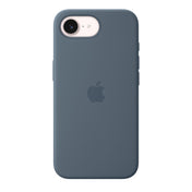 Coque en silicone avec MagSafe pour iPhone 17e - Bleu maritime