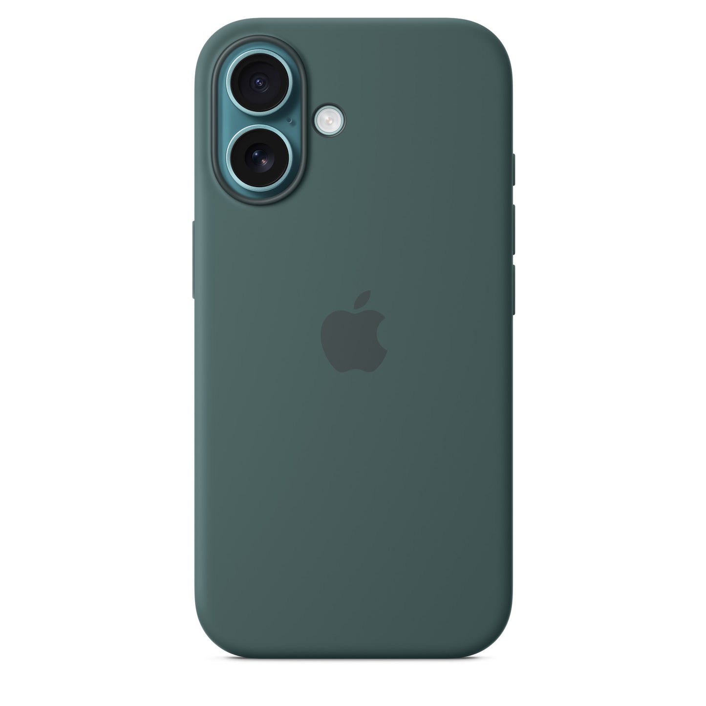 iPhone 16 Coque en Silicone avec MagSafe • Vert Lacustre