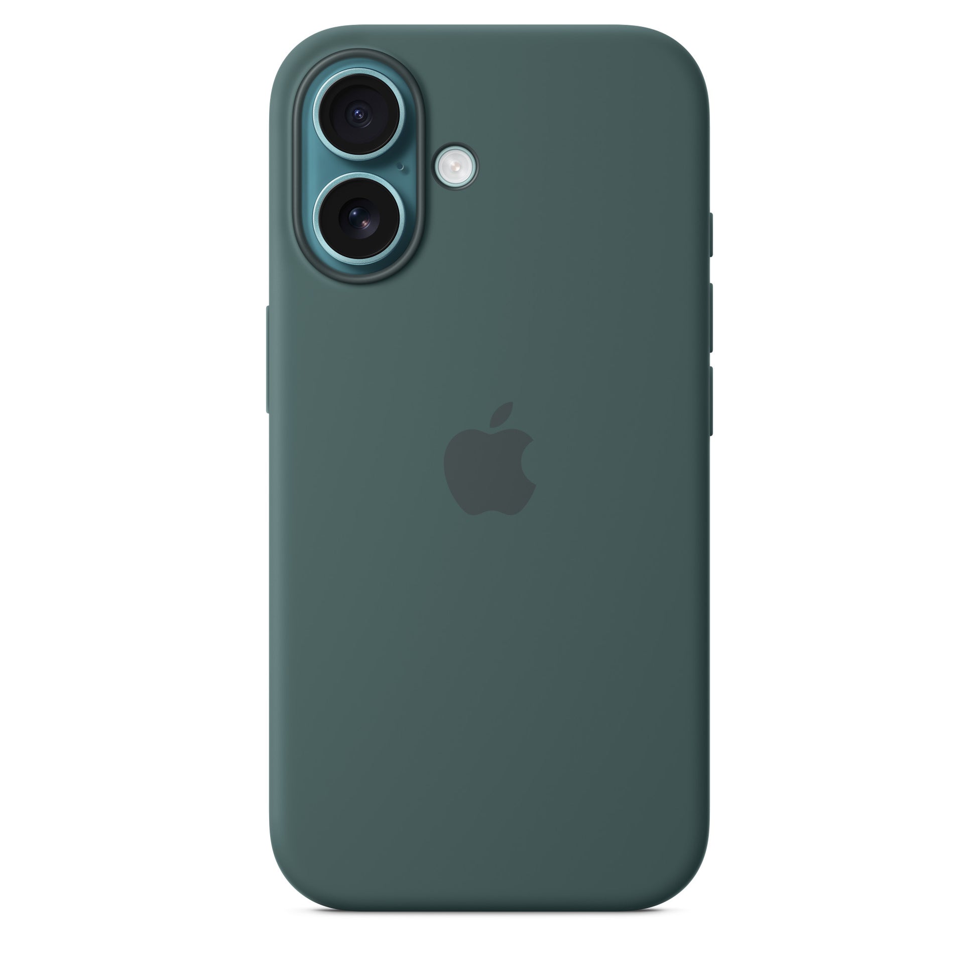 iPhone 16 Coque en Silicone avec MagSafe • Vert Lacustre