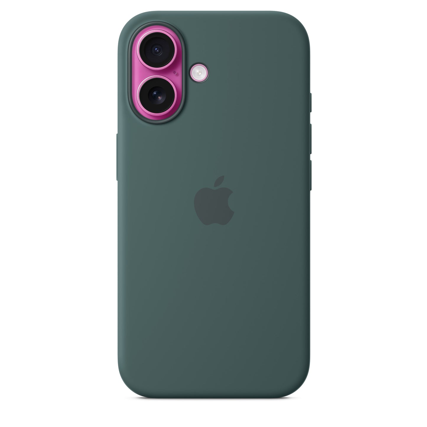 iPhone 16 Coque en Silicone avec MagSafe • Vert Lacustre