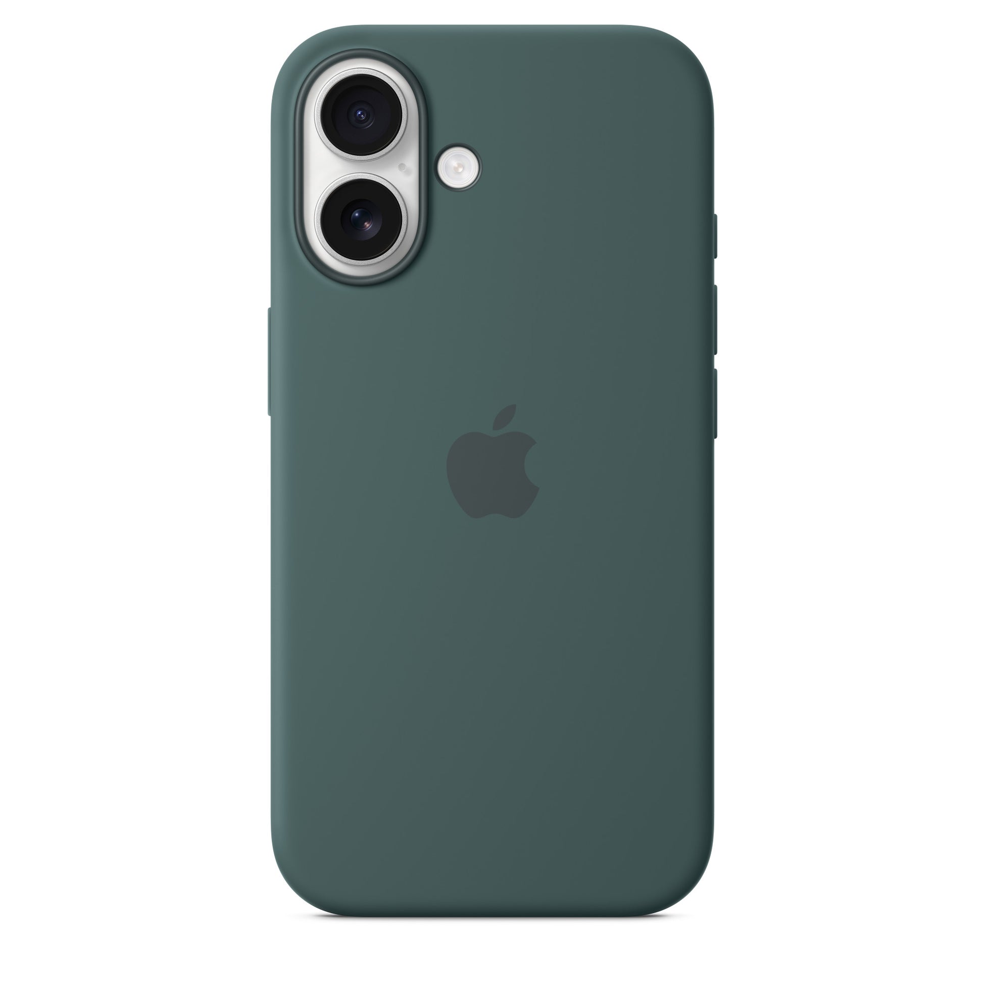 iPhone 16 Coque en Silicone avec MagSafe • Vert Lacustre