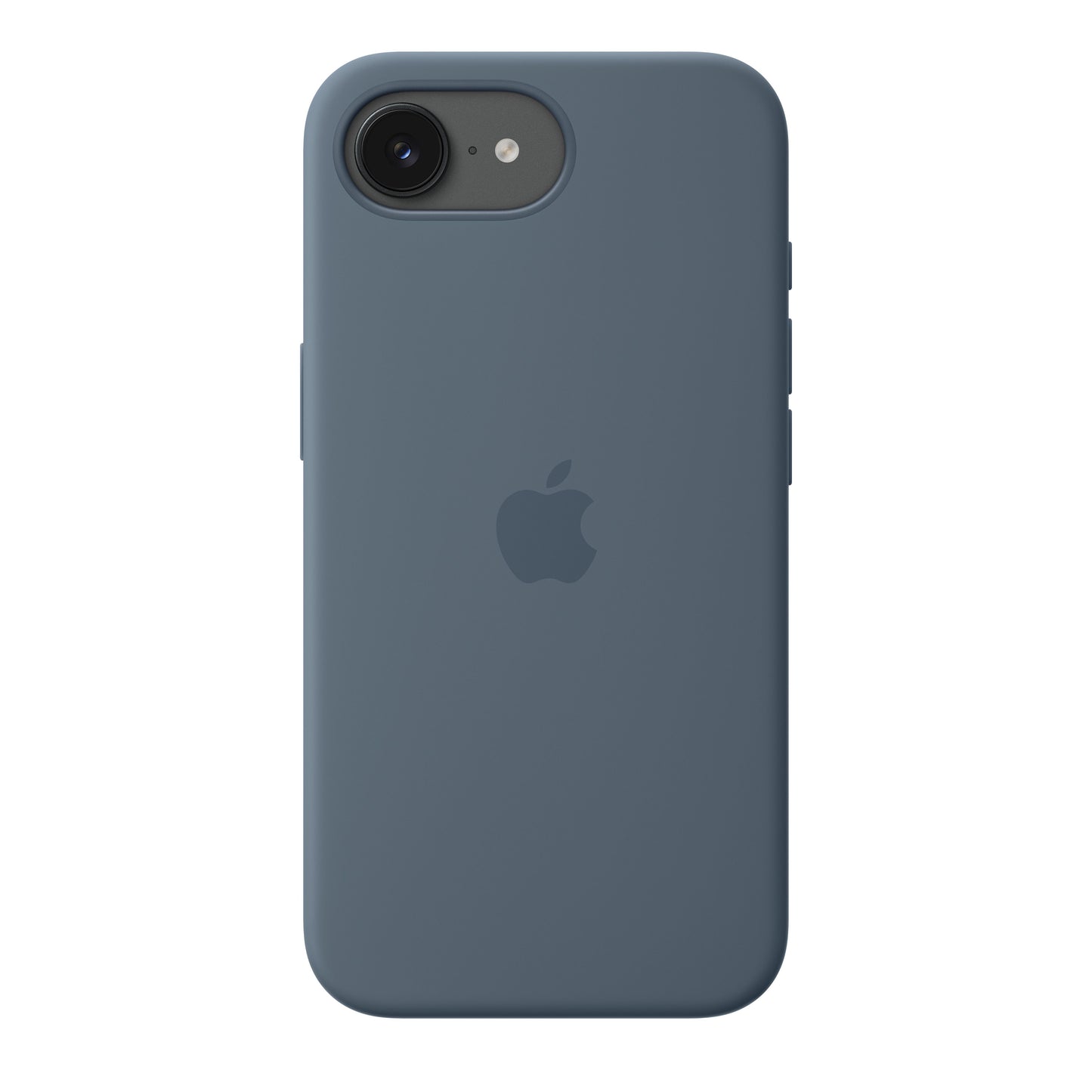 Coque en silicone avec MagSafe pour iPhone 17e - Bleu maritime