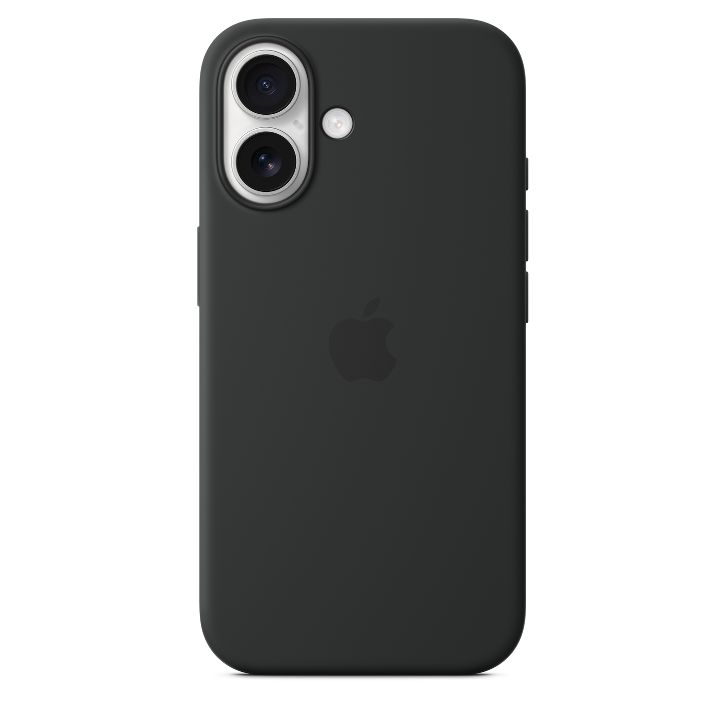 Coque en silicone avec MagSafe pour iPhone 16 - Noir