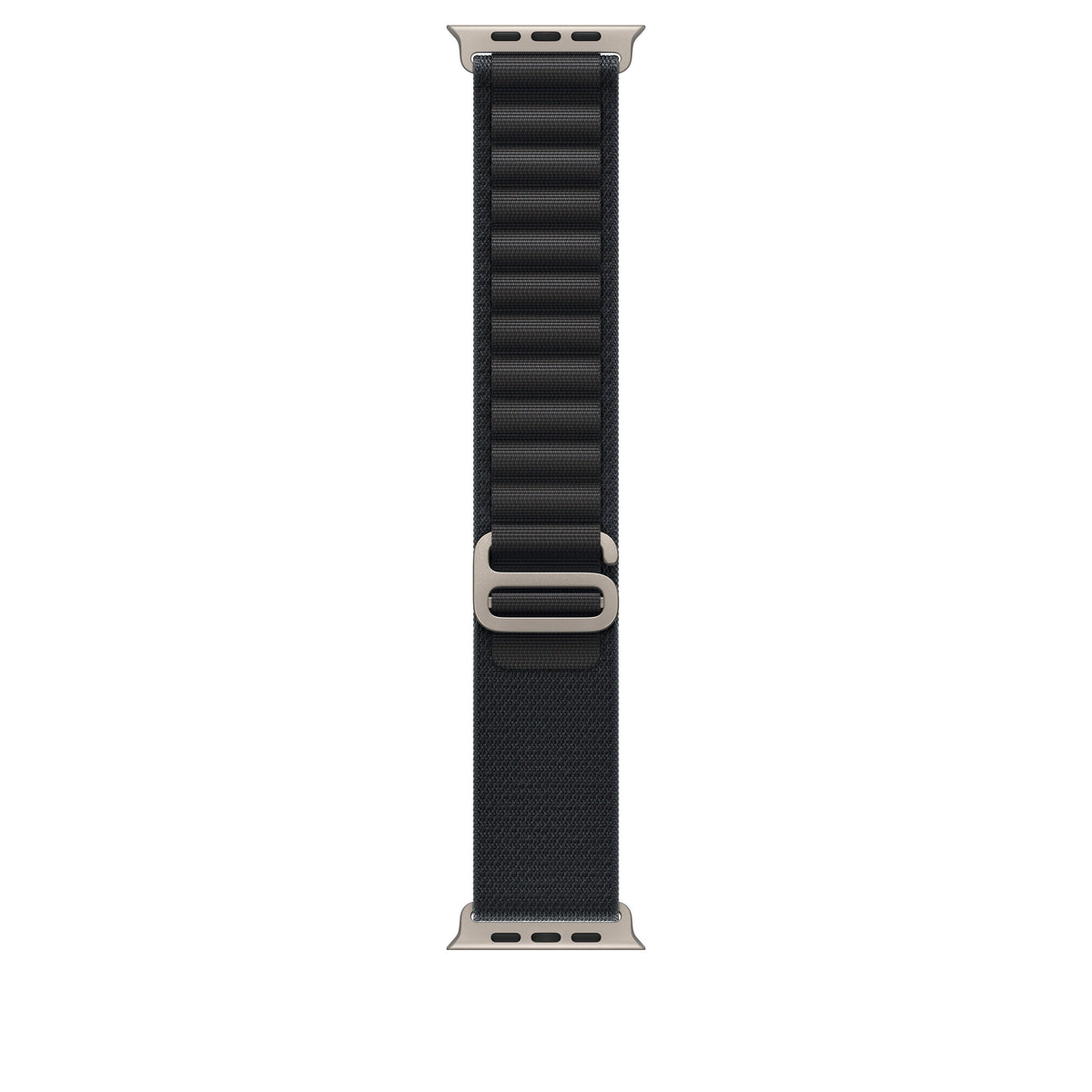 Boucle Alpine noir 49 mm - Medium - Finition titane naturel