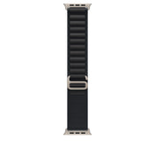 Boucle Alpine noir 49 mm - Large - Finition titane naturel