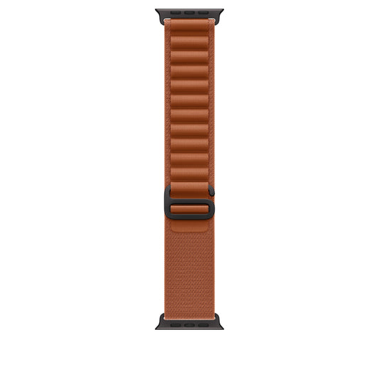 Boucle Alpine terracotta 49 mm - Medium - Finition titane noir