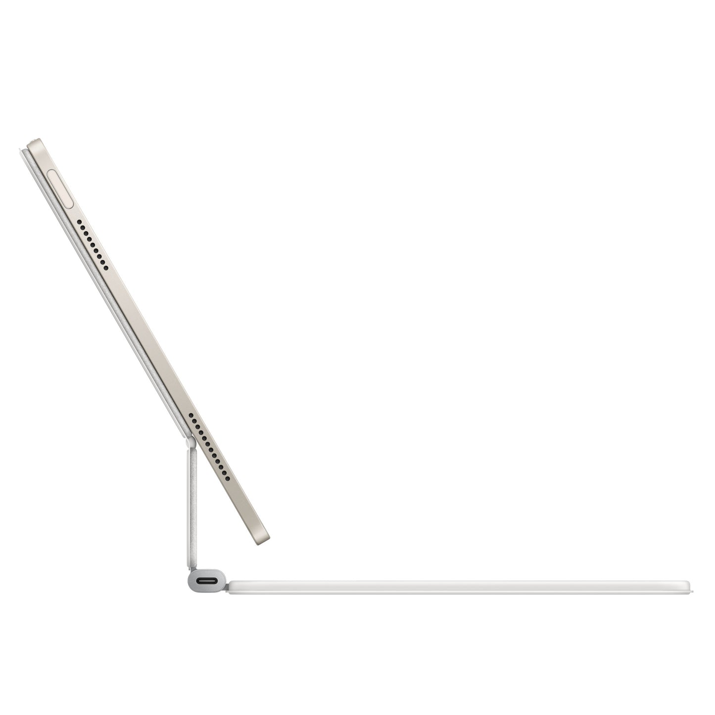 iPad Air 11" M3 • Magic Keyboard • Français • Blanc