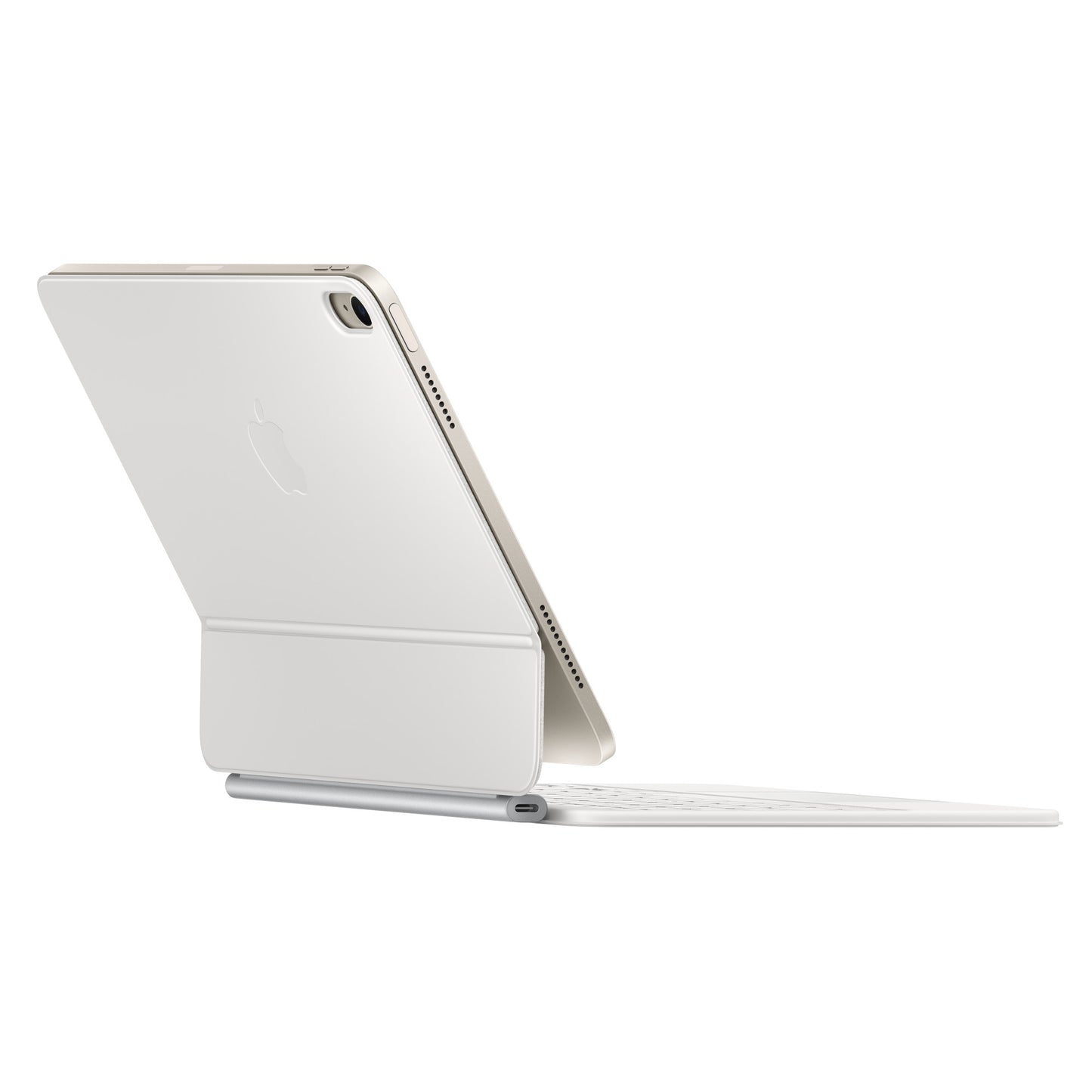 iPad Air 11" M3/M4 • Magic Keyboard • Français • Blanc