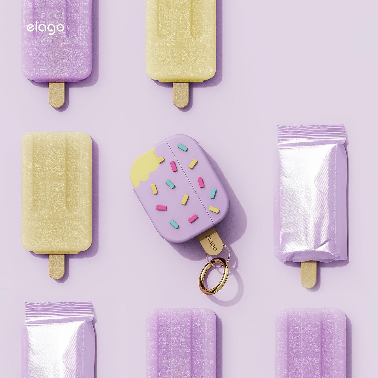 Elago • Coque Ice Cream Hang • AirPods Pro 3