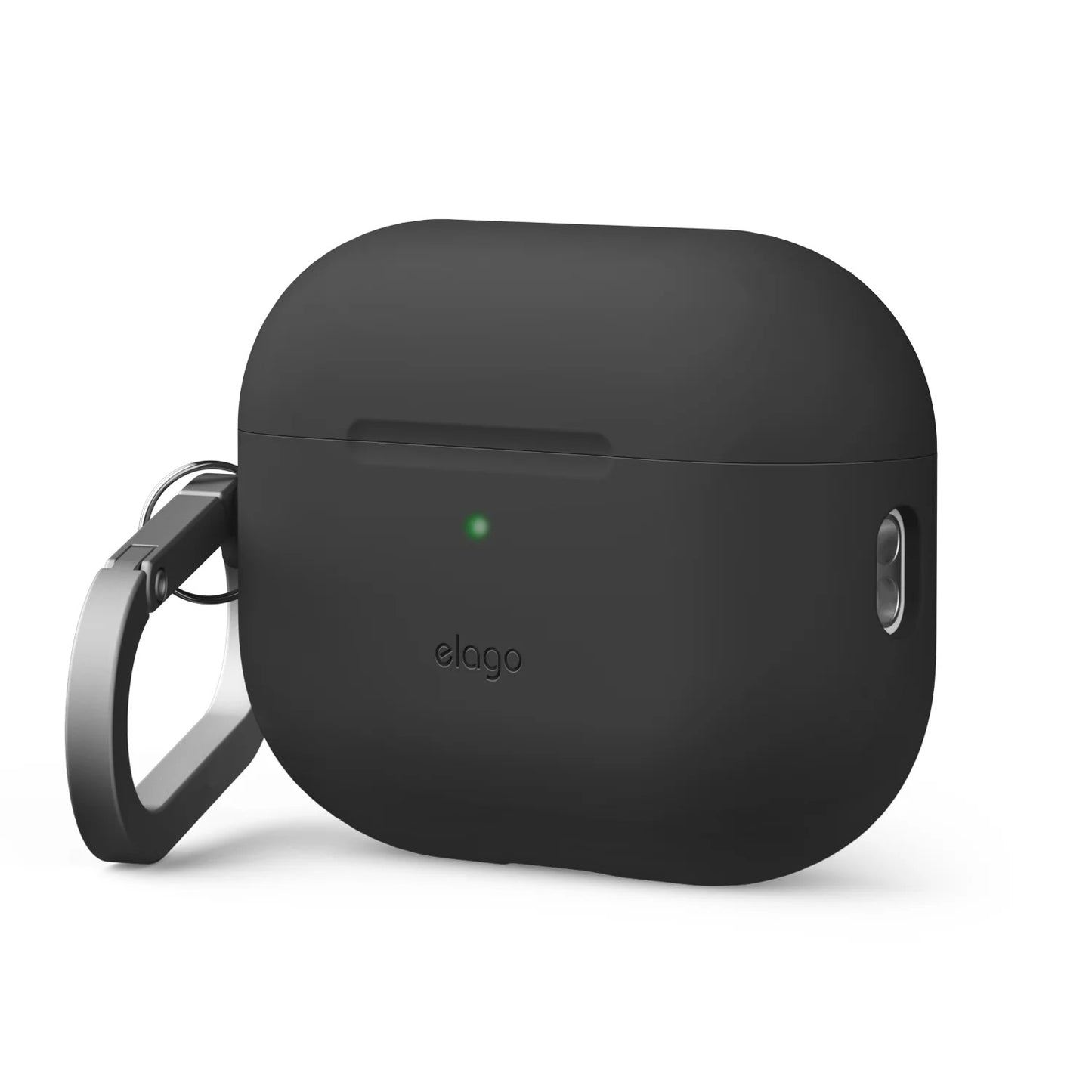 Elago • Coque Silicone avec Mousqueton • AirPods Pro 3 • Noir