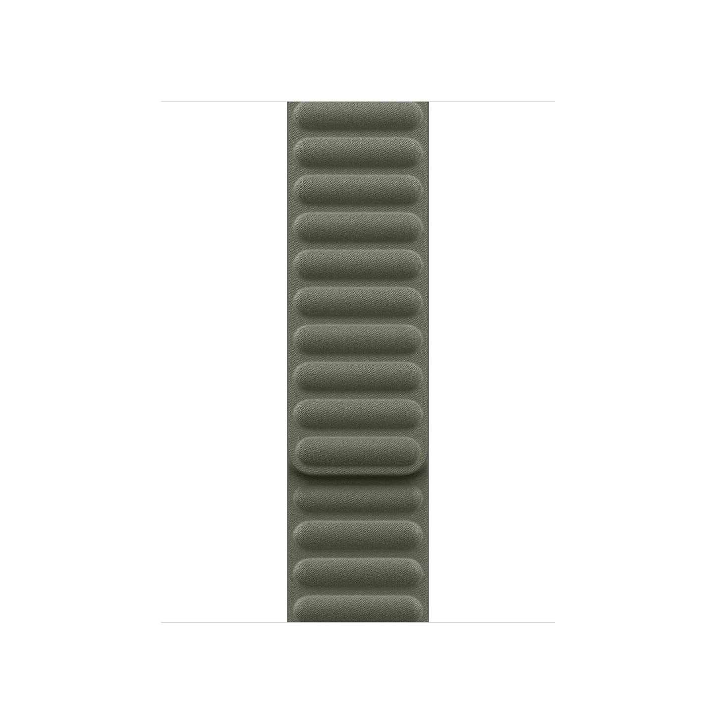 Bracelet à maillons magnétique gris sauge 42 mm - S/M