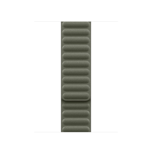Bracelet à maillons magnétique gris sauge 42 mm - S/M