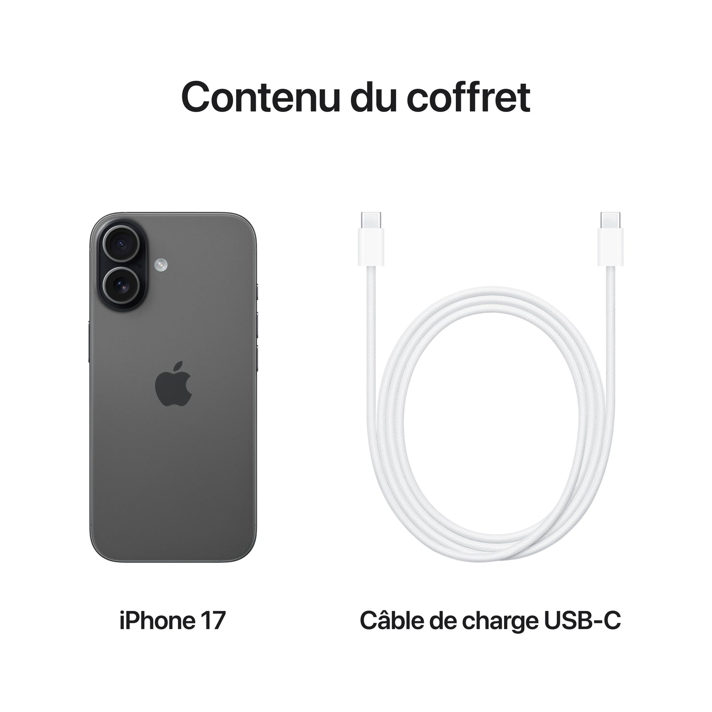 iPhone 17 512 Go Noir
