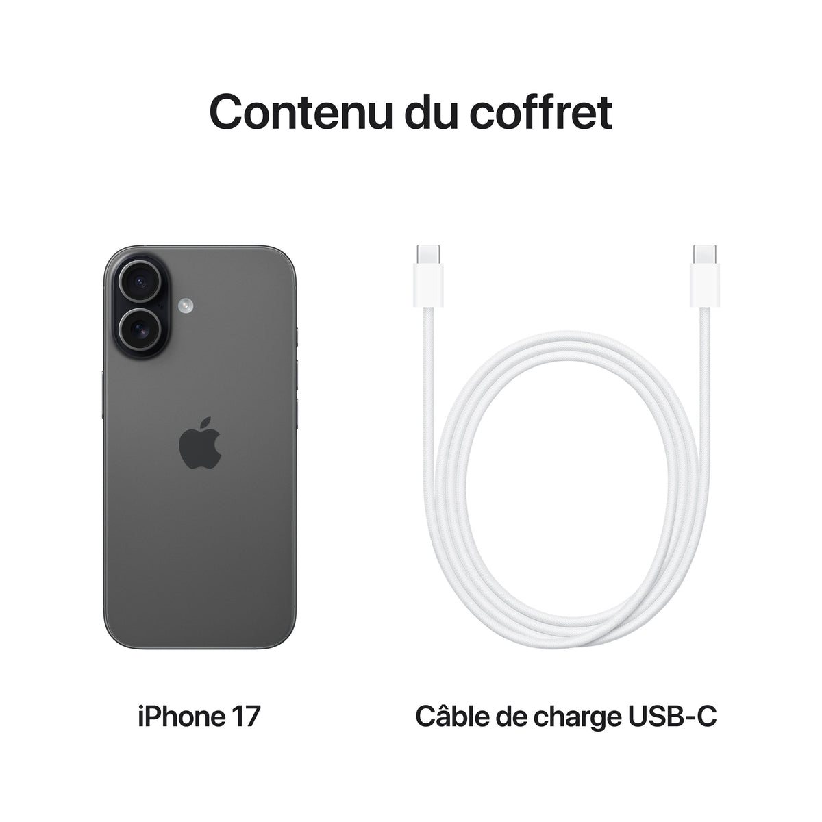 iPhone 17 512 Go Noir