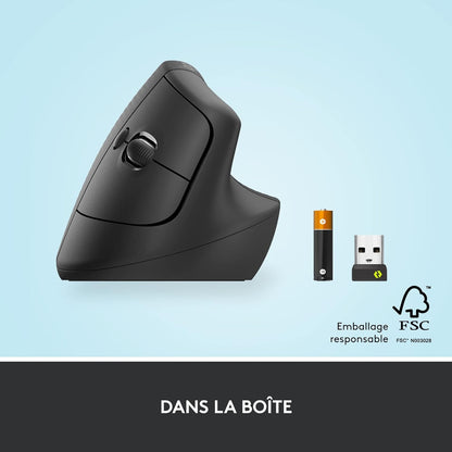 Logitech Lift RF sans fil + Bluetooth • Graphite