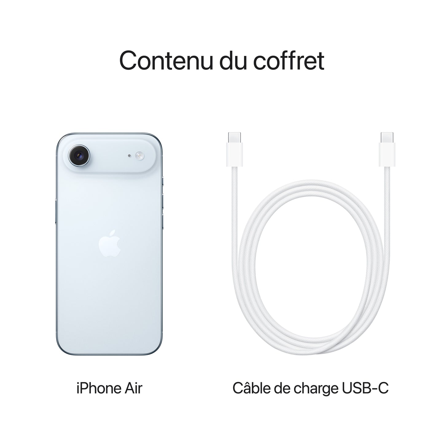 iPhone Air • 1TB • Bleu Ciel