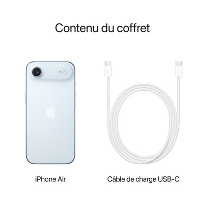 iPhone Air • 256GB • Bleu Ciel