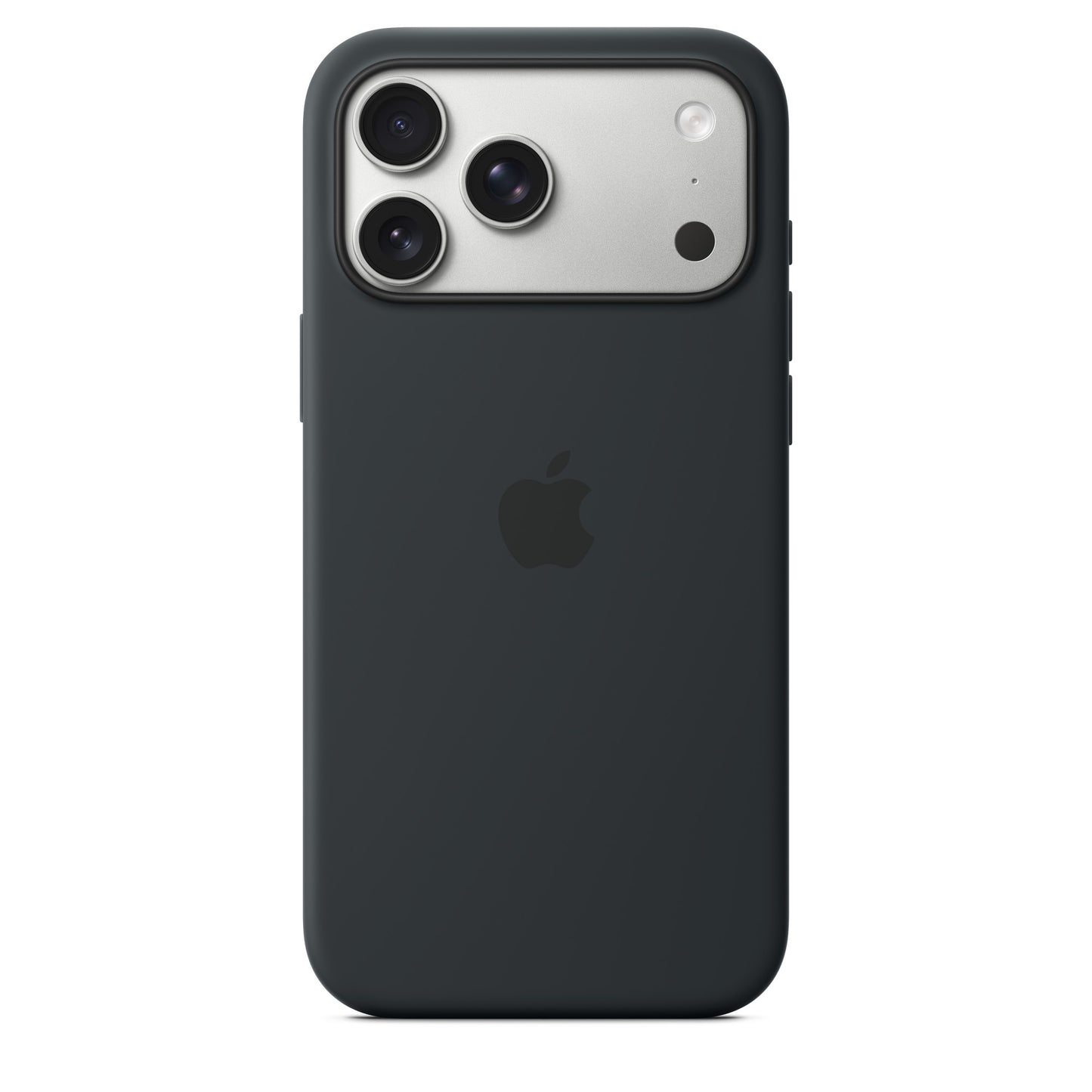 Coque en silicone avec MagSafe pour iPhone 17 Pro Max - Noir