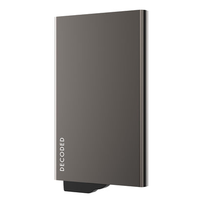 Decoded • Porte-cartes MagSafe • Aluminium • Couleur Titane