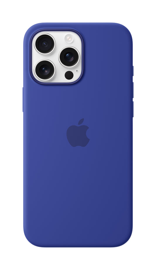 iPhone 16 Pro Max Coque en Silicone avec MagSafe • Outremer