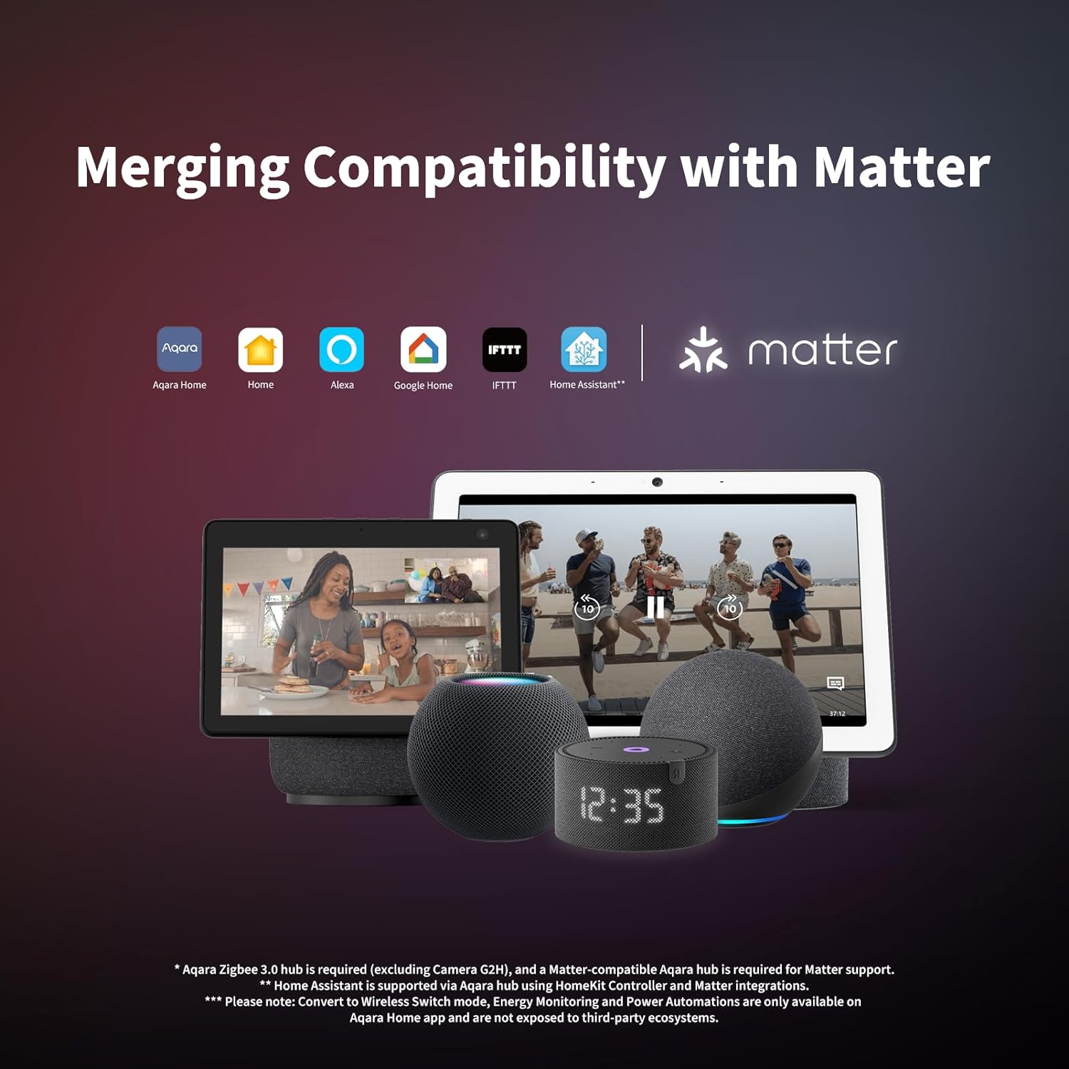 Aqara T2 Switch Double connecté (Matter)