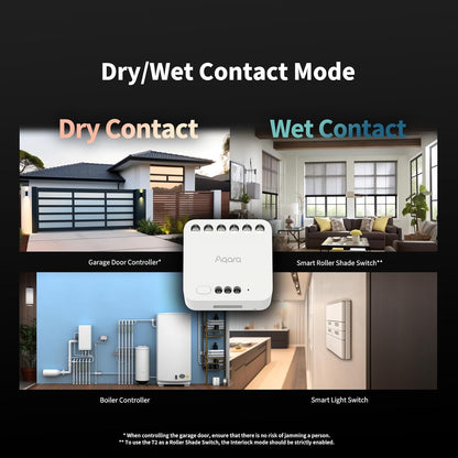 Aqara T2 Switch Double connecté (Matter)