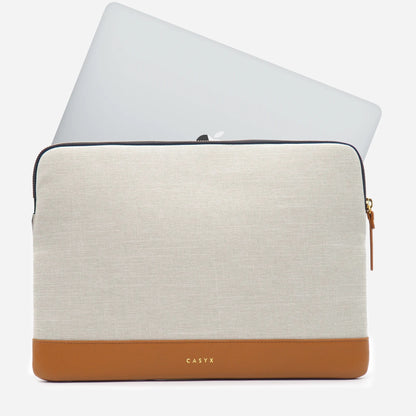 Casyx Classique • Etui pour Macbook Pro/Air • Gris Café