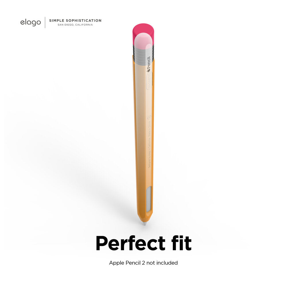 ELAGO Coque Silicone • Pour Apple Pencil 2 • Rose