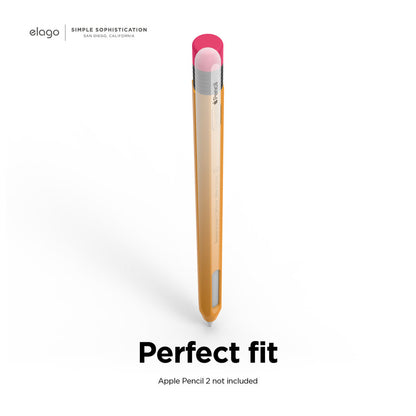 ELAGO Coque Silicone • Pour Apple Pencil 2 • Rose