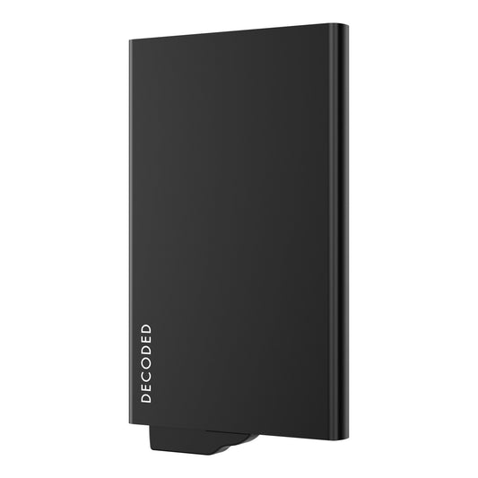 Decoded • Porte-cartes MagSafe • Aluminium • Noir