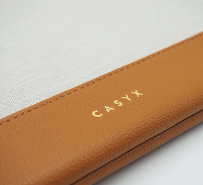 Casyx Classique • Etui pour Macbook Pro/Air • Gris Café