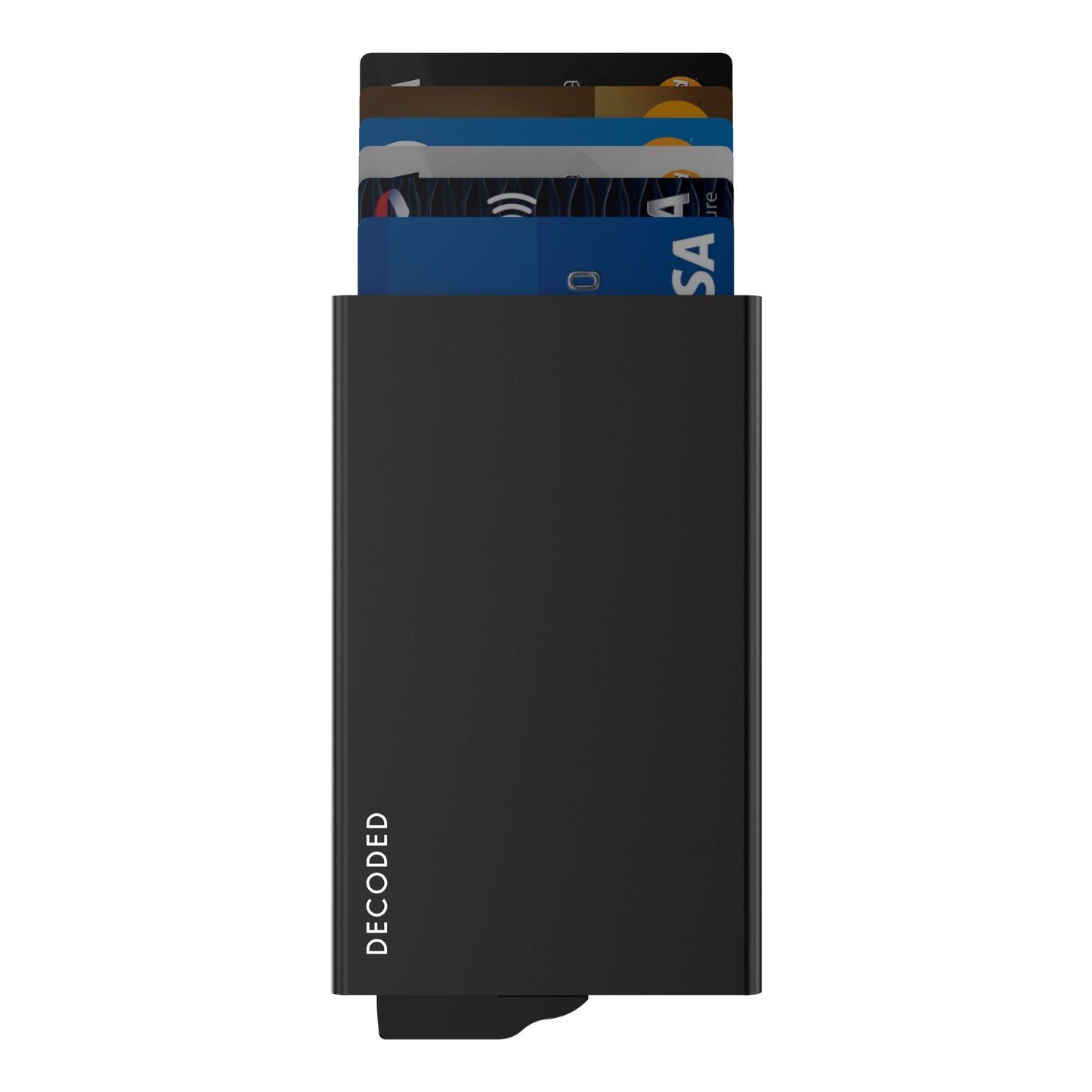 Decoded • Porte-cartes MagSafe • Aluminium • Noir