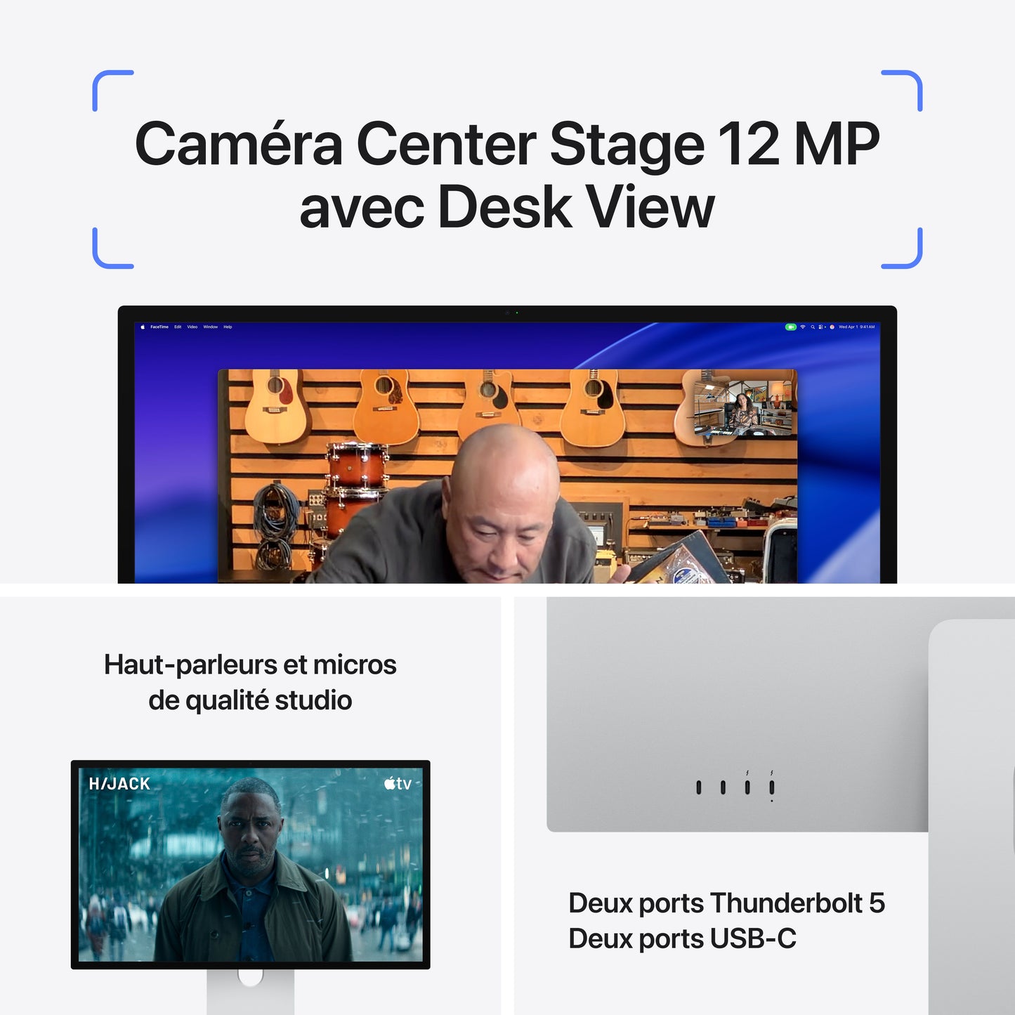 Studio Display XDR - Verre standard - Support à inclinaison et hauteur réglables