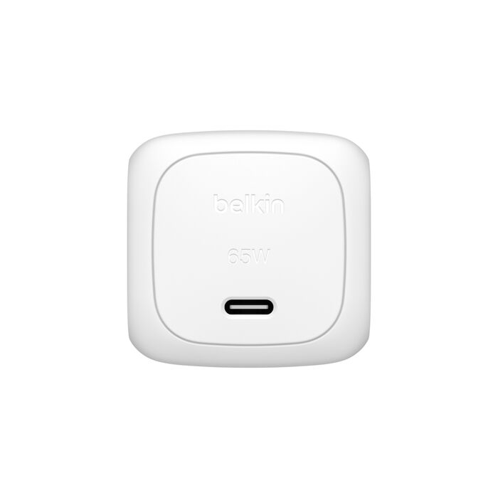 Belkin Chargeur mural BoostCharge USB-C • 65W • Blanc