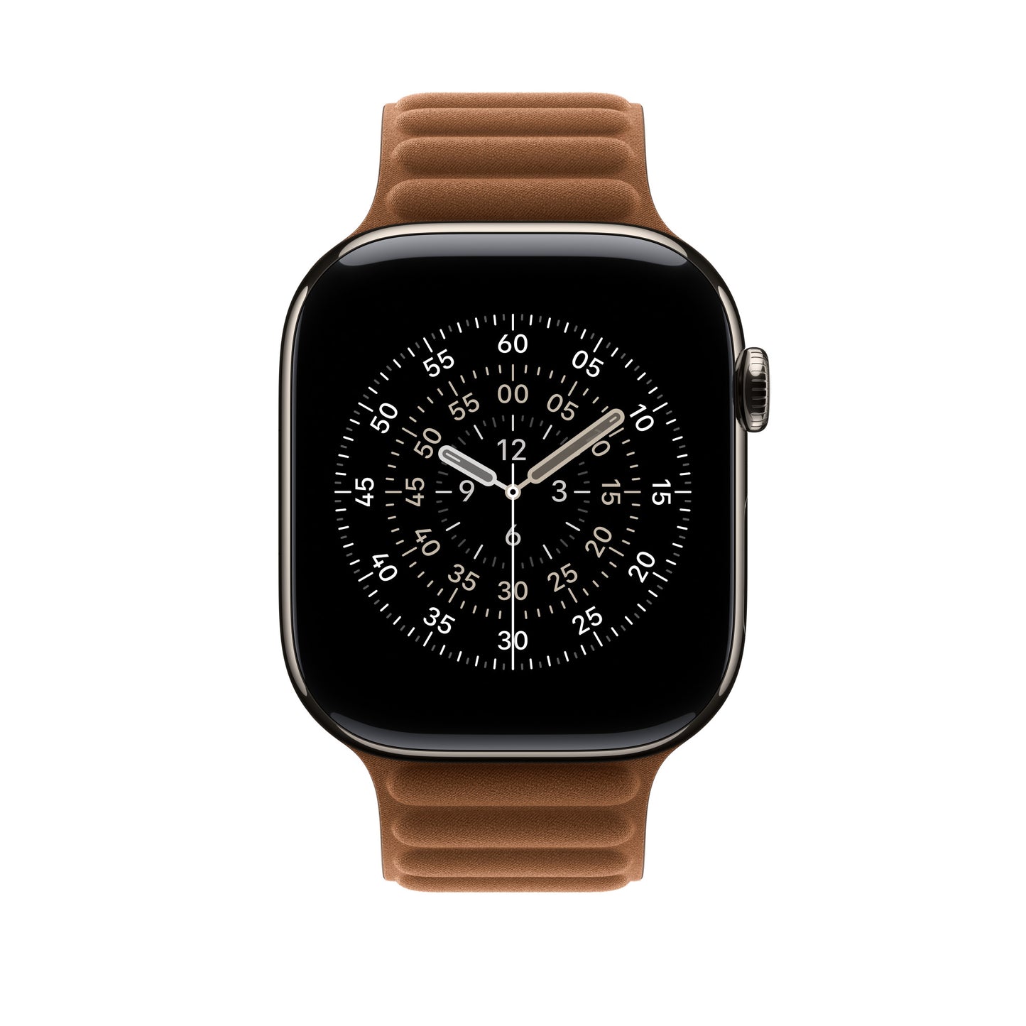 Apple • Bracelet à maillons magnétique Caramel 46 mm - M/L