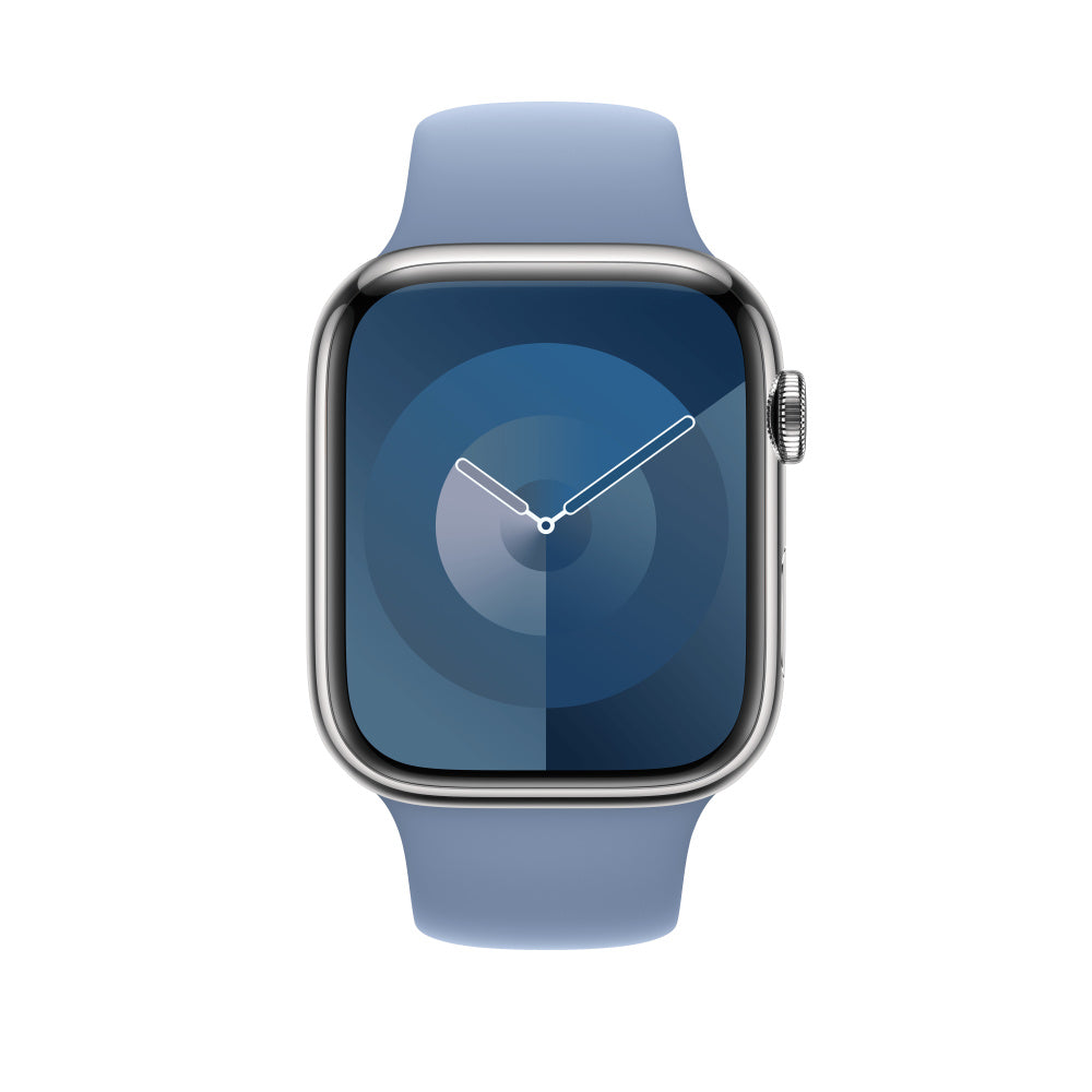 Apple Bracelet Sport • 45mm • Bleu Hiver • S/M