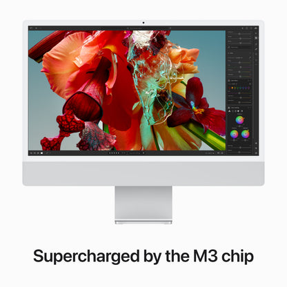 iMac 24" M3 8C/8GB/256GB/GPU 8C • Français • Argent