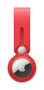 AirTag Leather Loop • (PRODUCT) Rouge
