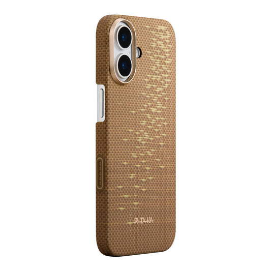 Pitaka Ultra Slim Case for iPhone 17 • Golden Glint