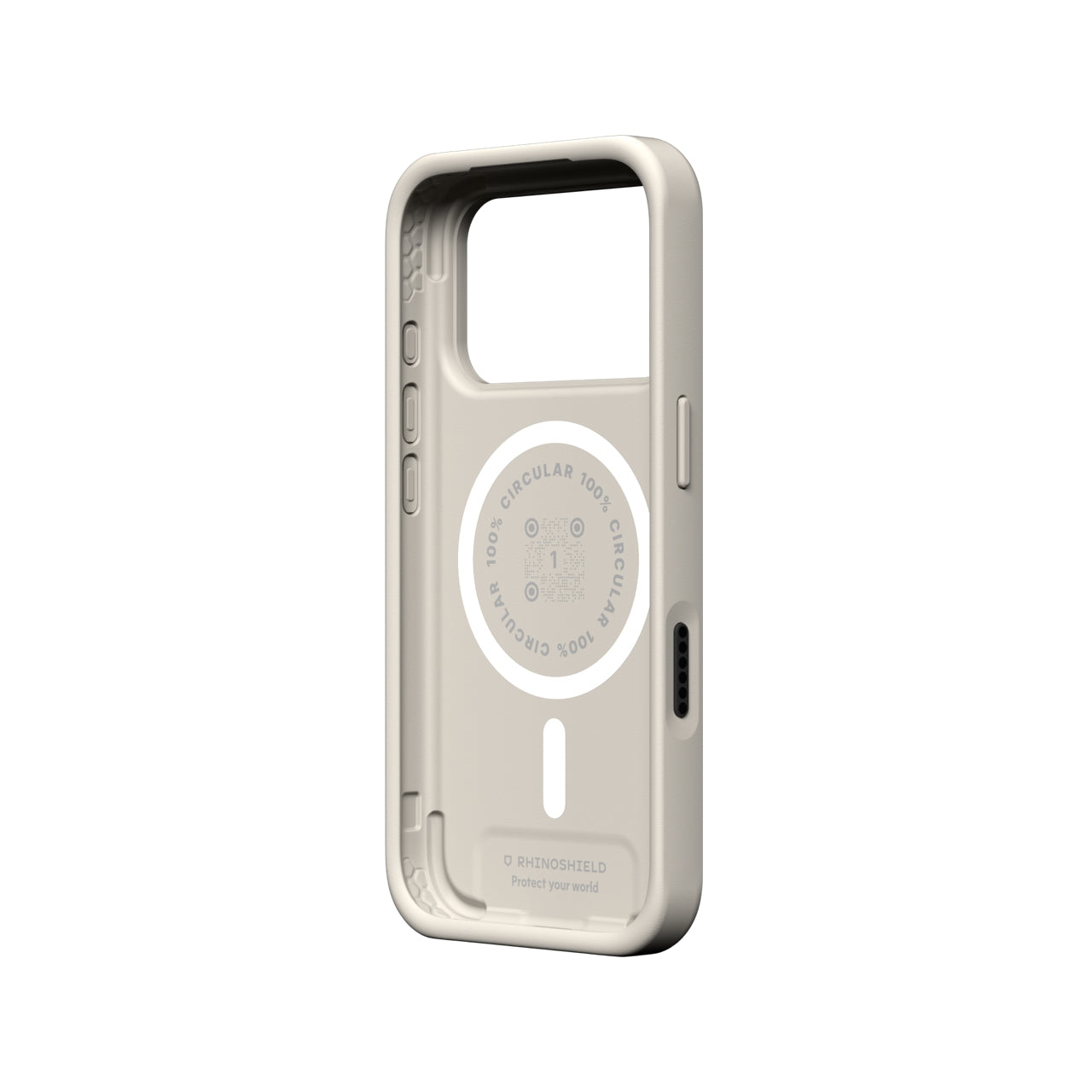 Rhinoshield Coque SolidX pour iPhone 17 Pro • Beige Coquillage