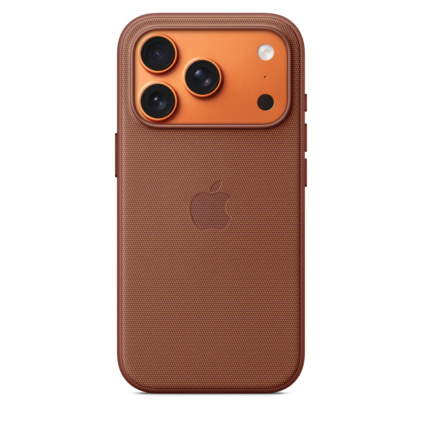 Coque en tissage technique avec MagSafe pour iPhone 17 Pro - Sienne