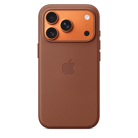 Coque en tissage technique avec MagSafe pour iPhone 17 Pro - Sienne