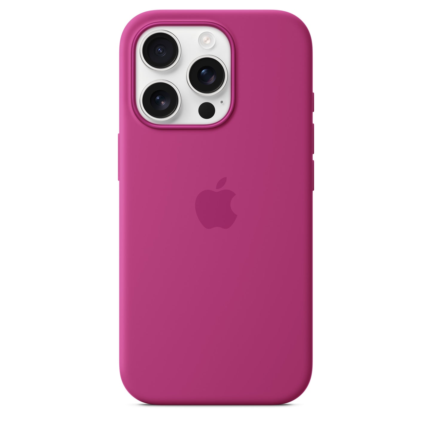 iPhone 16 Pro Coque en Silicone avec MagSafe • Fuchsia