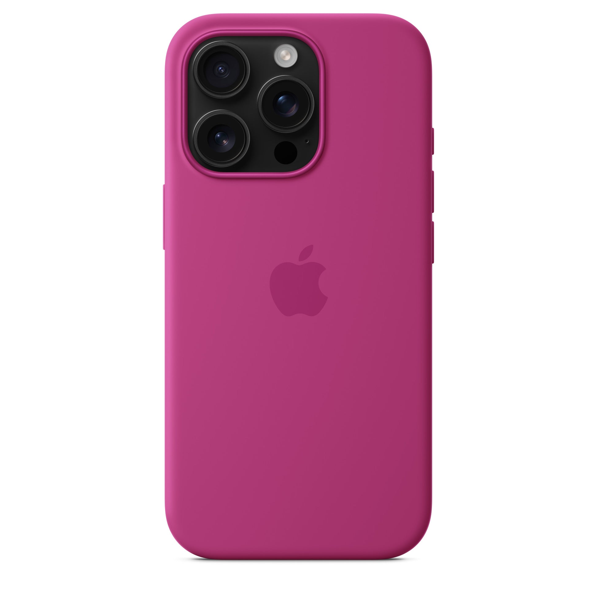 iPhone 16 Pro Coque en Silicone avec MagSafe • Fuchsia