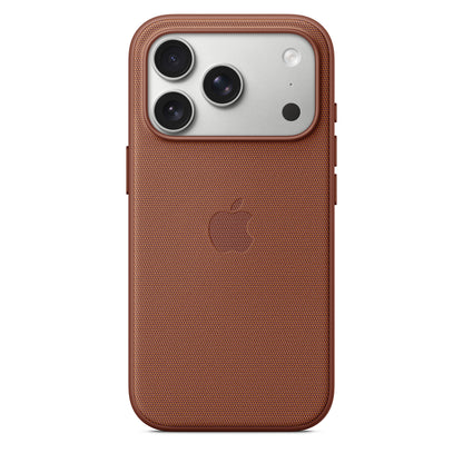 Coque en tissage technique avec MagSafe pour iPhone 17 Pro - Sienne